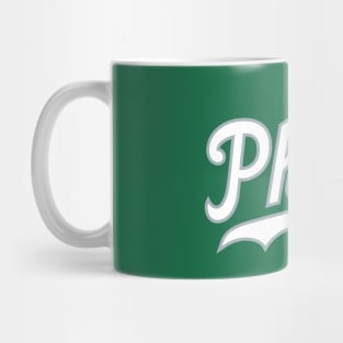 Philly Script - Green Mug